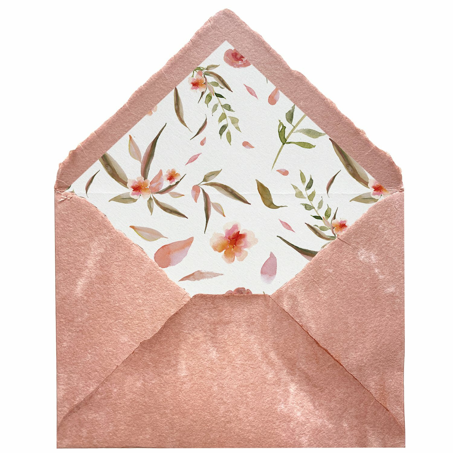 Sobres artesanales forrados estampados | Romantic