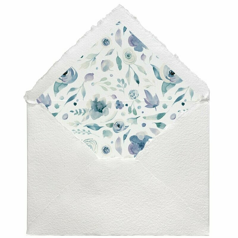 Sobres artesanales forrados estampados | Toscana