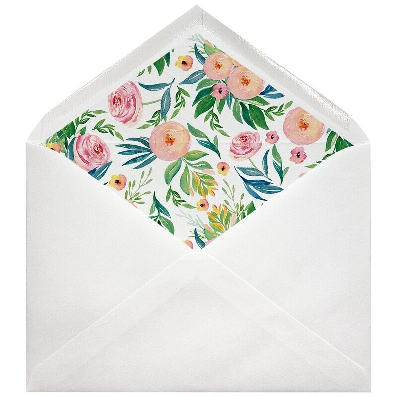 Sobres forrados estampados C5 | Tangerine