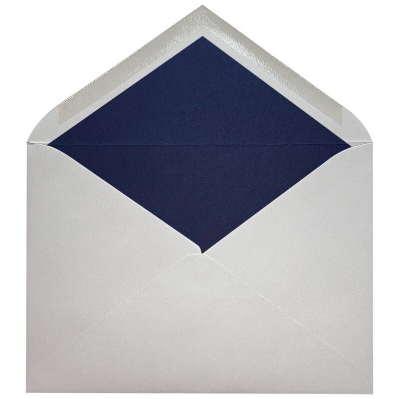 Sobres forrados lisos C5 | Basic Colors Gris Perla