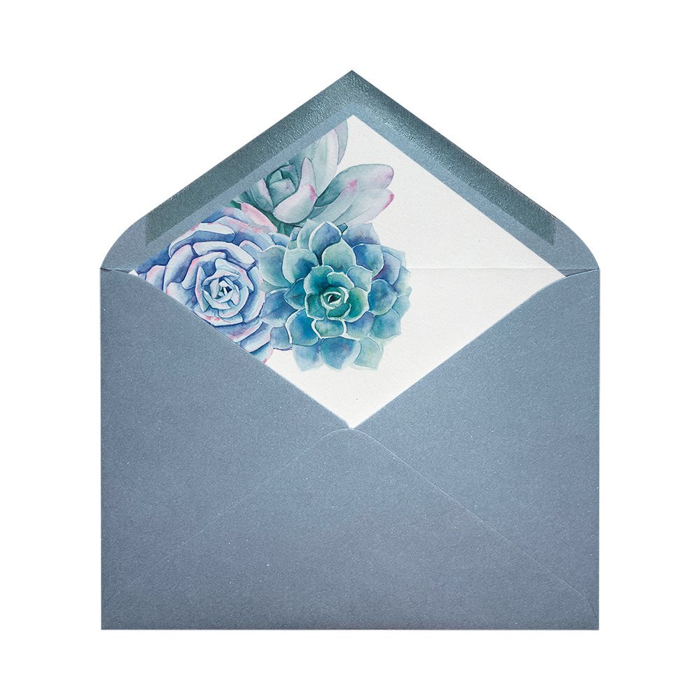 Sobres forrados estampados Ministro | Suculentas