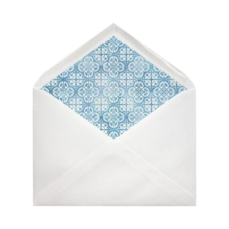 Sobres forrados estampados Ministro | Tiles