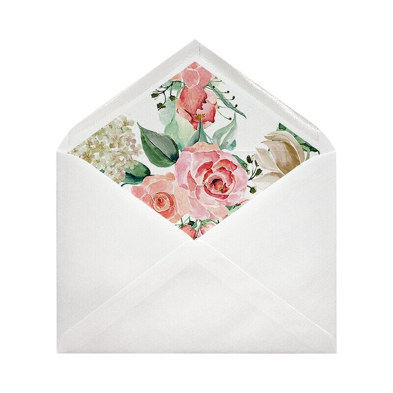 Sobres forrados estampados Ministro | Roses
