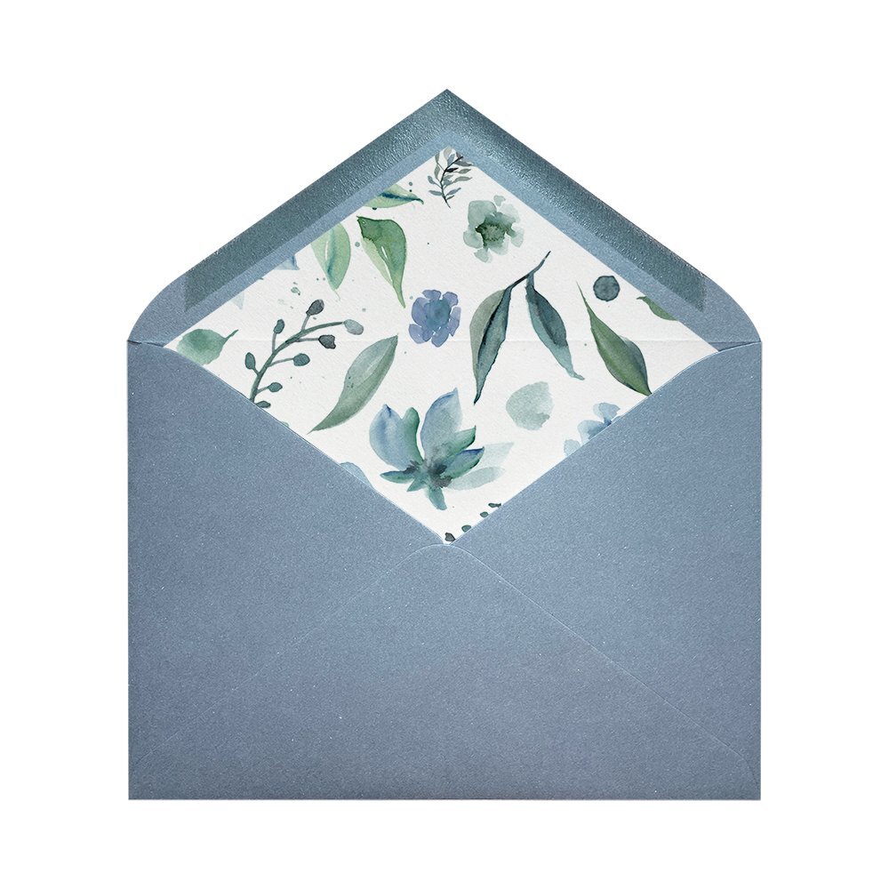 Sobres forrados estampados Ministro | Blue