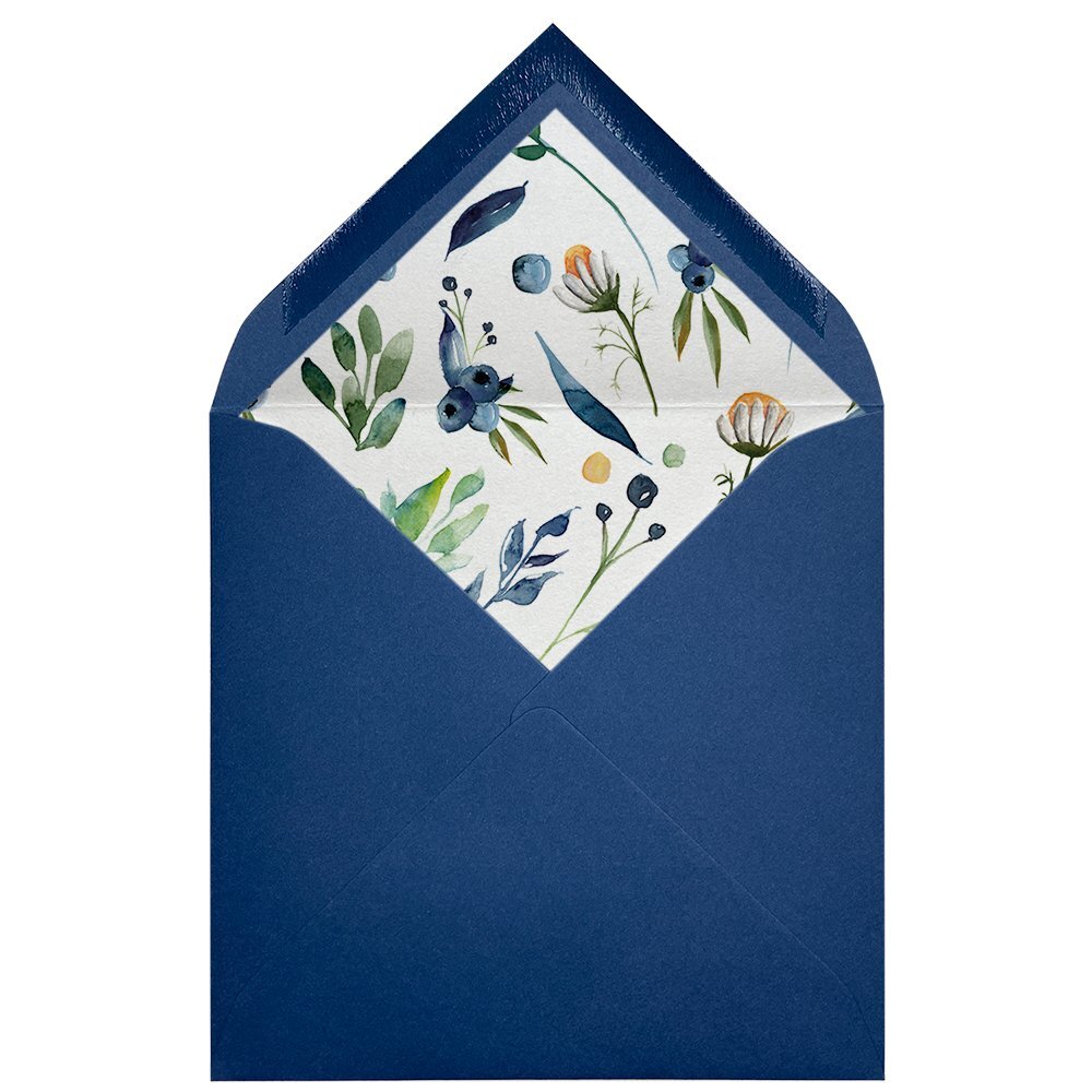 Sobres forrados estampados Cuadrados | Berries