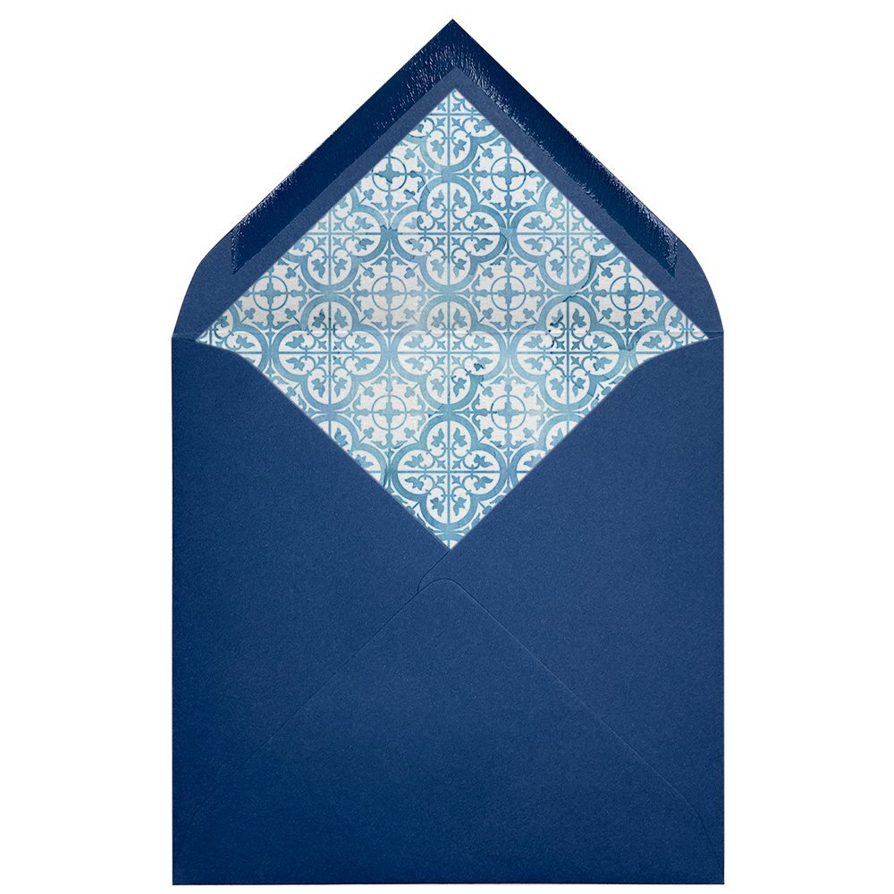 Sobres forrados estampados Cuadrados | Tiles