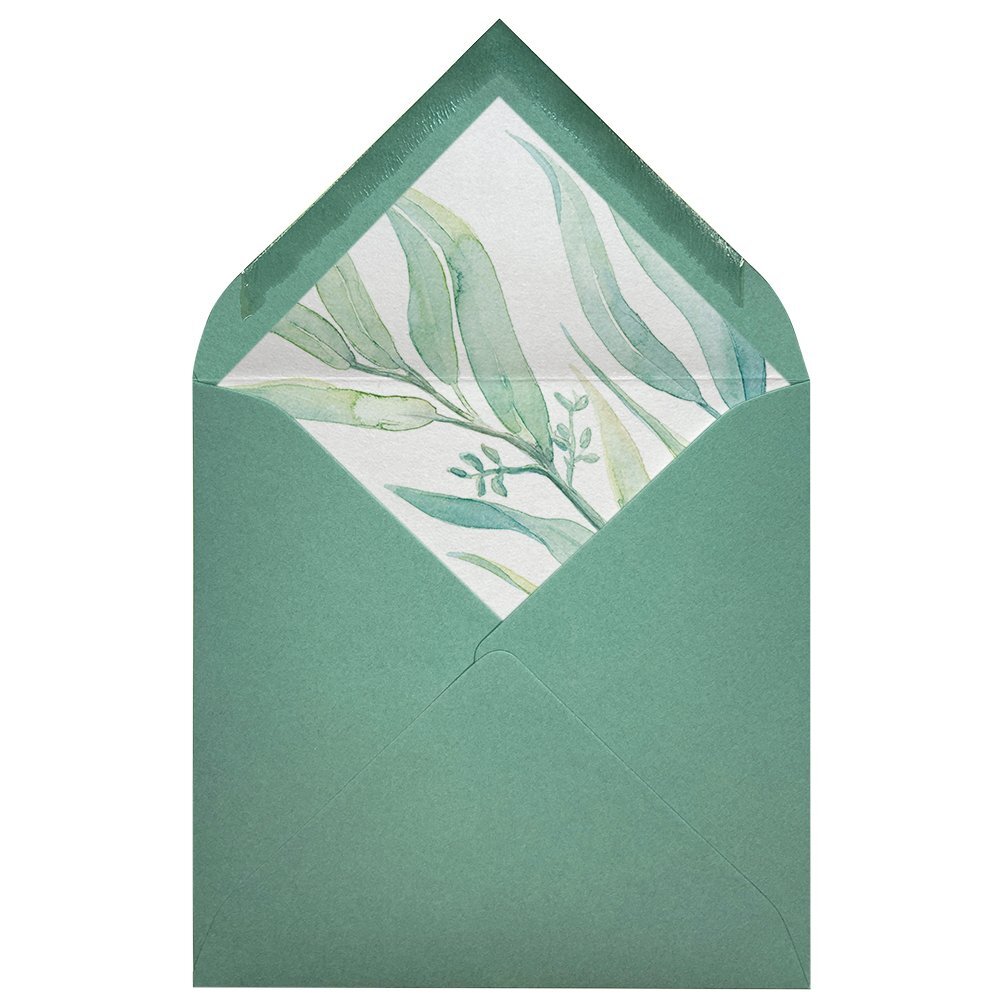 Sobres forrados estampados Cuadrados | Polinesia