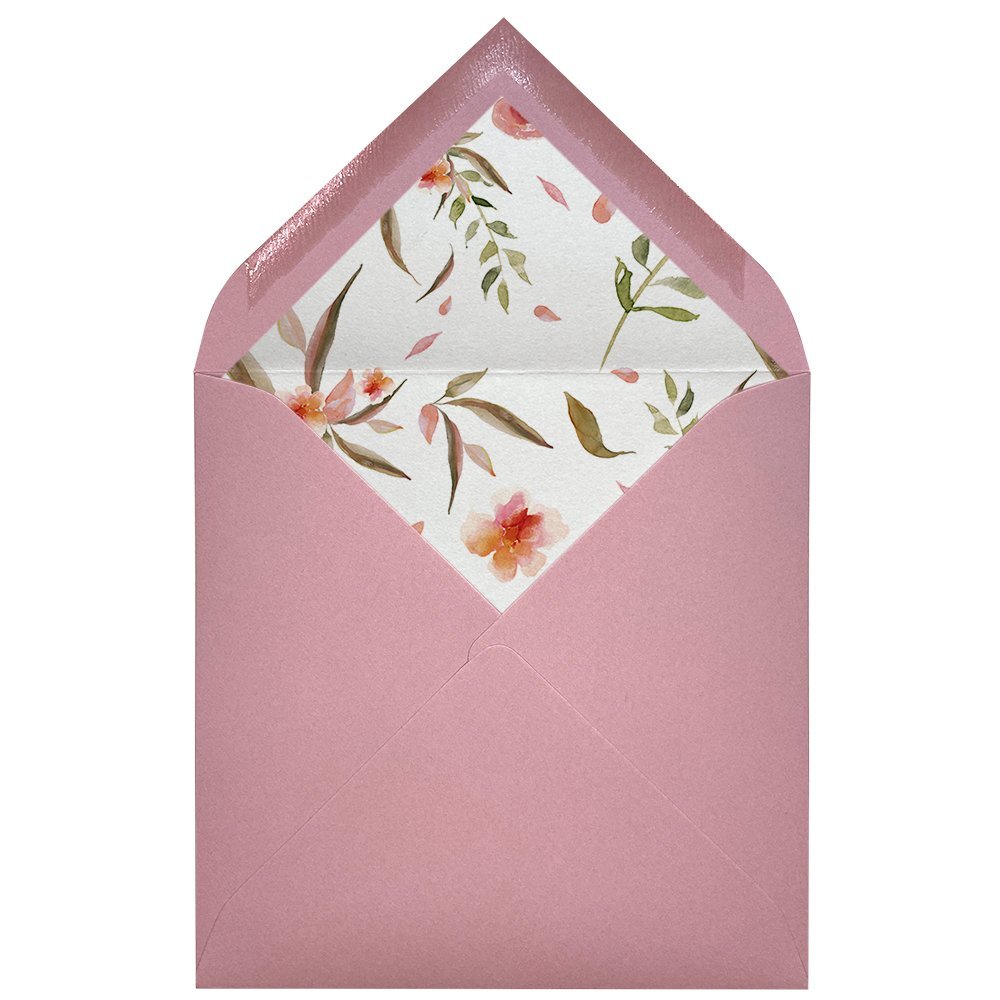 Sobres forrados estampados Cuadrados | Romantic