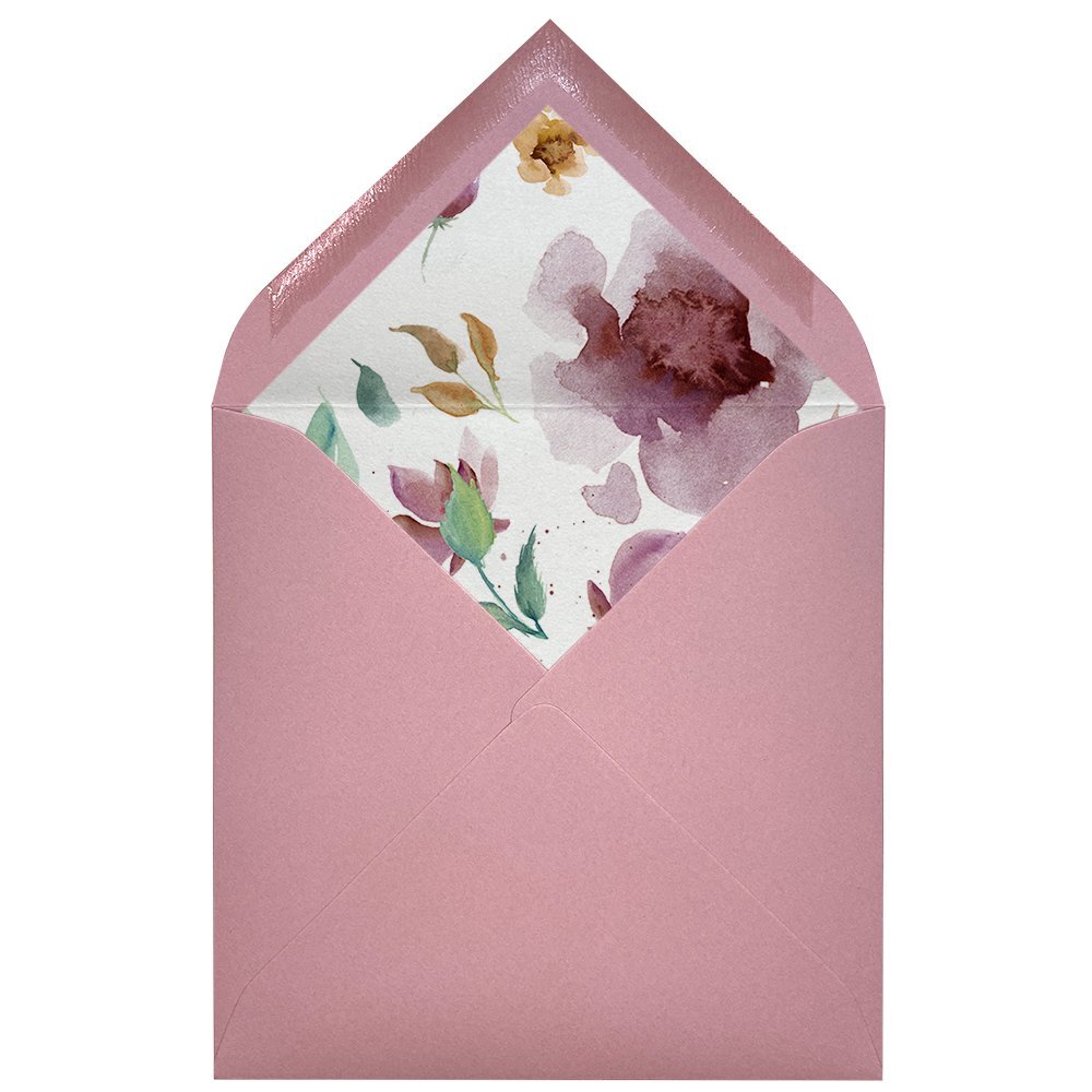 Sobres forrados estampados Cuadrados | Primavera