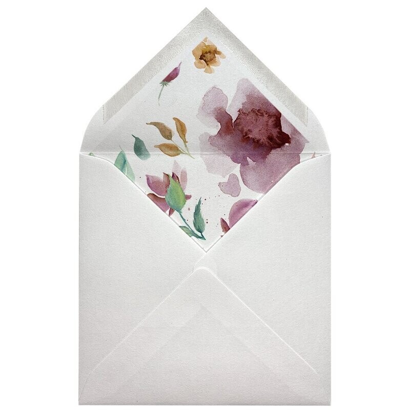Sobres forrados estampados Cuadrados | Primavera