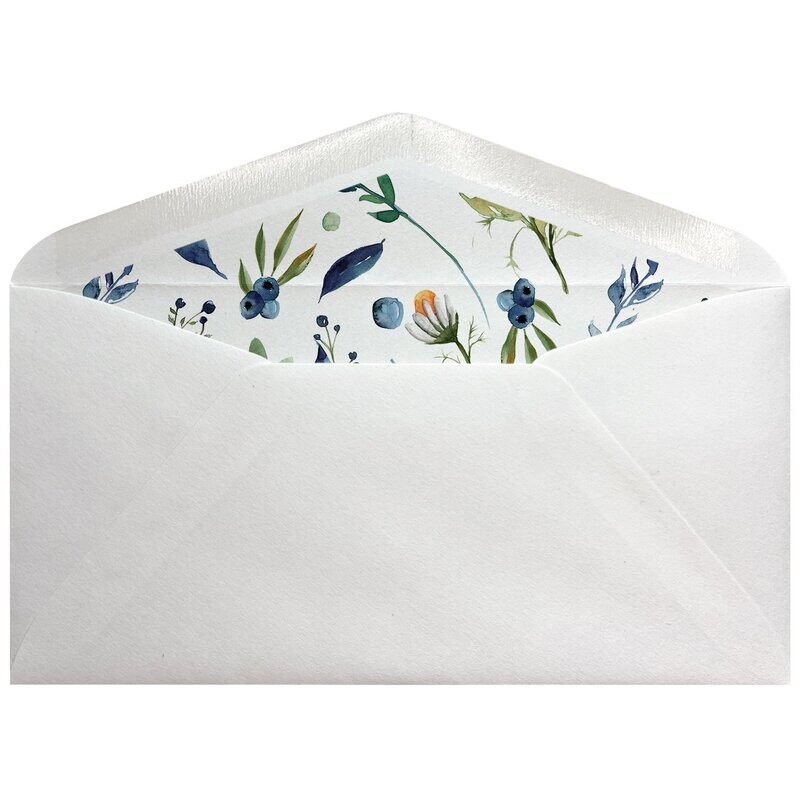 Sobres forrados estampados Americanos | Berries