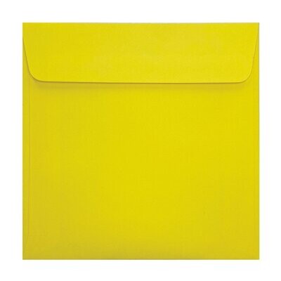 Sobres Cuadrados - Basic Colors Amarillo Limón