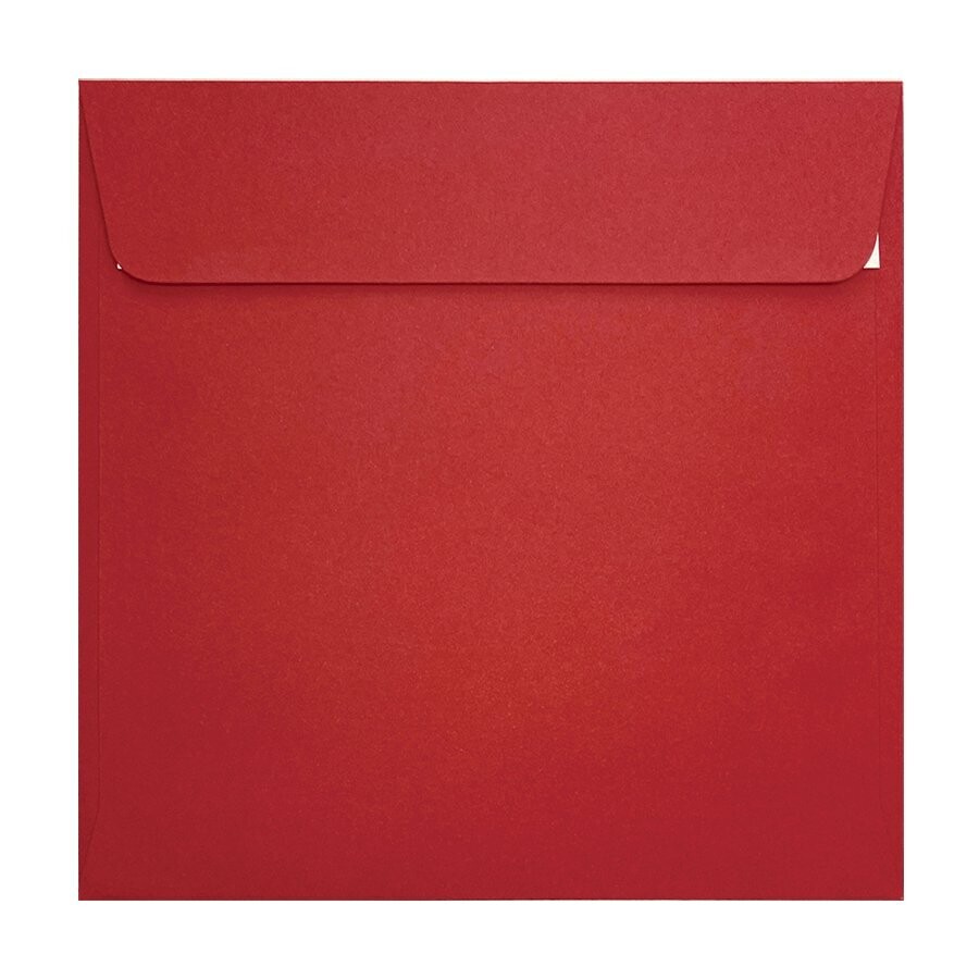 Sobres Cuadrados - Basic Colors Rojo