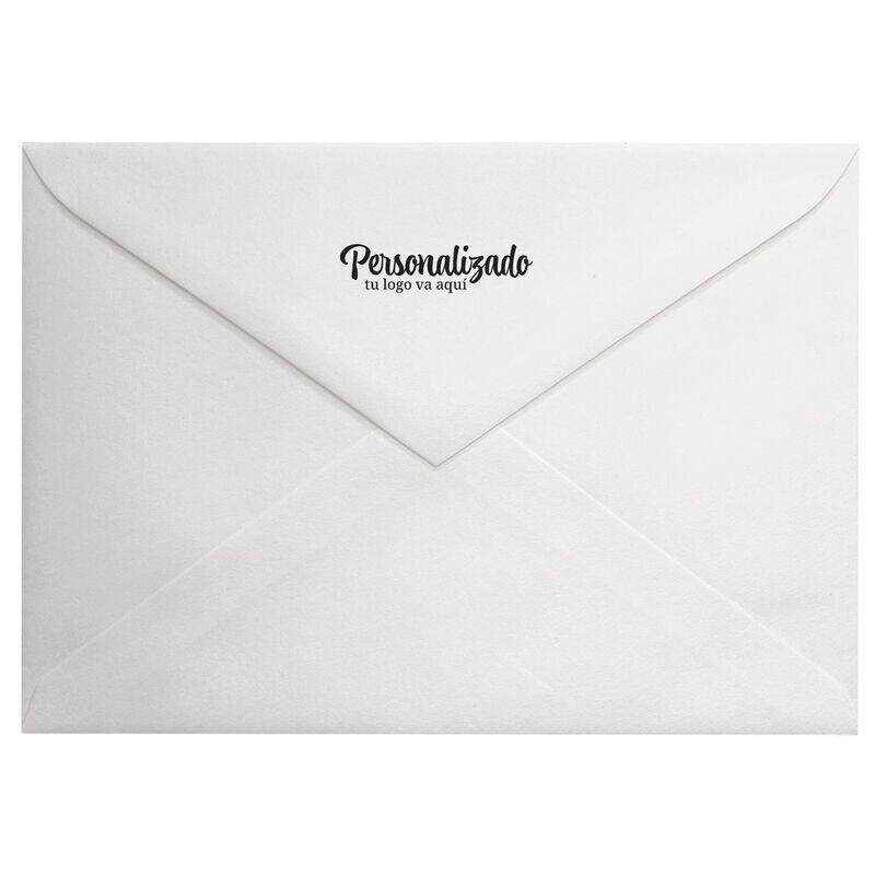 Sobres para boda con remite impreso personalizado