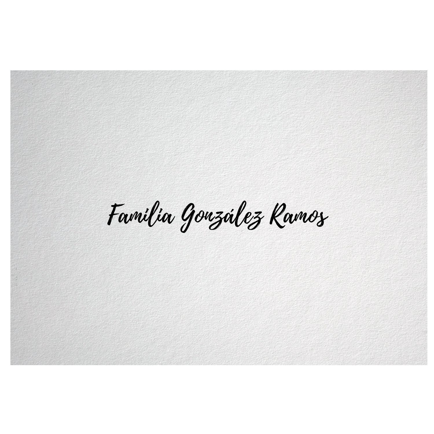 Impresión de nombres - Tipografía 1