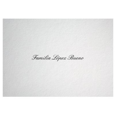 Impresión de nombres - Tipografía 2