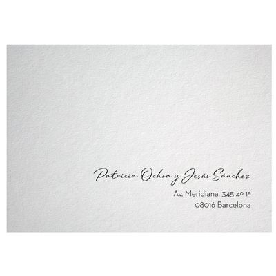 Impresión de nombres - Tipografía 5