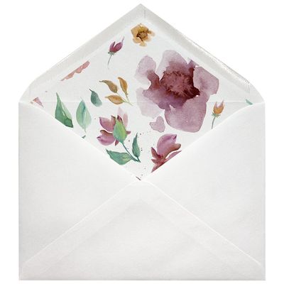 Sobres forrados estampados C5 | Primavera Sobres forrados estampados C5 | Primavera
