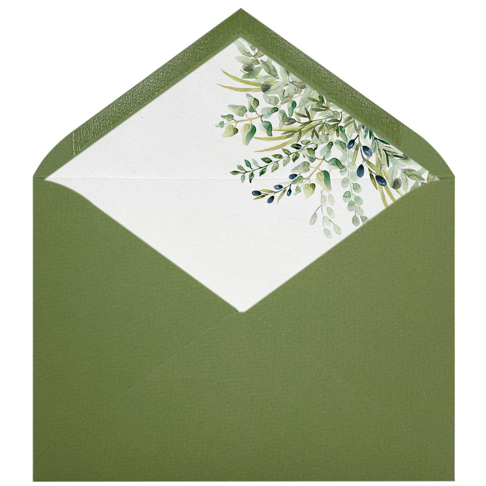 Sobres forrados estampados C5 | Ramillete