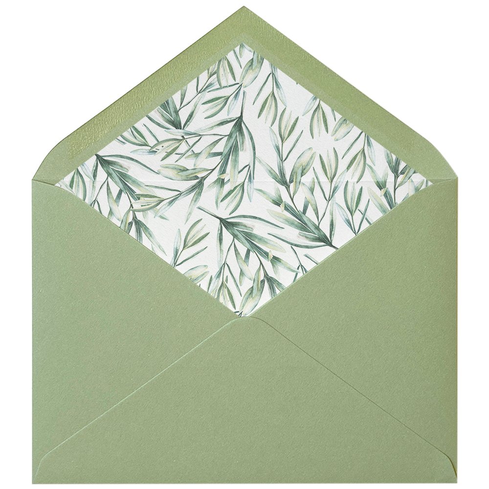 Sobres forrados estampados C5 | Sauce