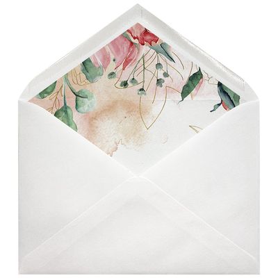 Sobres forrados estampados C5 | Scarlet Sobres forrados estampados C5 | Scarlet