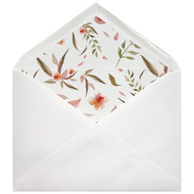 Sobres forrados estampados C5 | Romantic Sobres forrados estampados C5 | Romantic