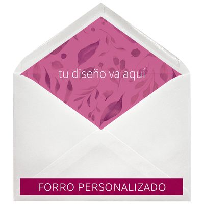Sobres forrados estampados C5 | DISEÑO PERSONALIZADO