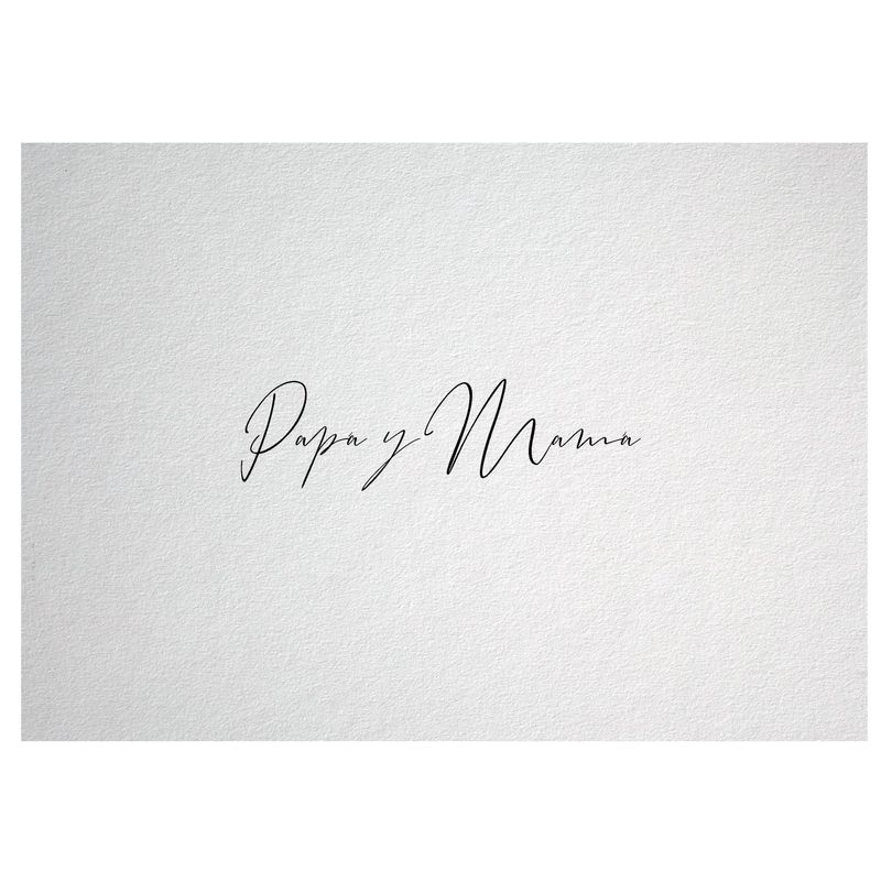 Impresión de nombres - Tipografía 4