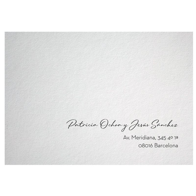 Impresión de nombres - Tipografía 5