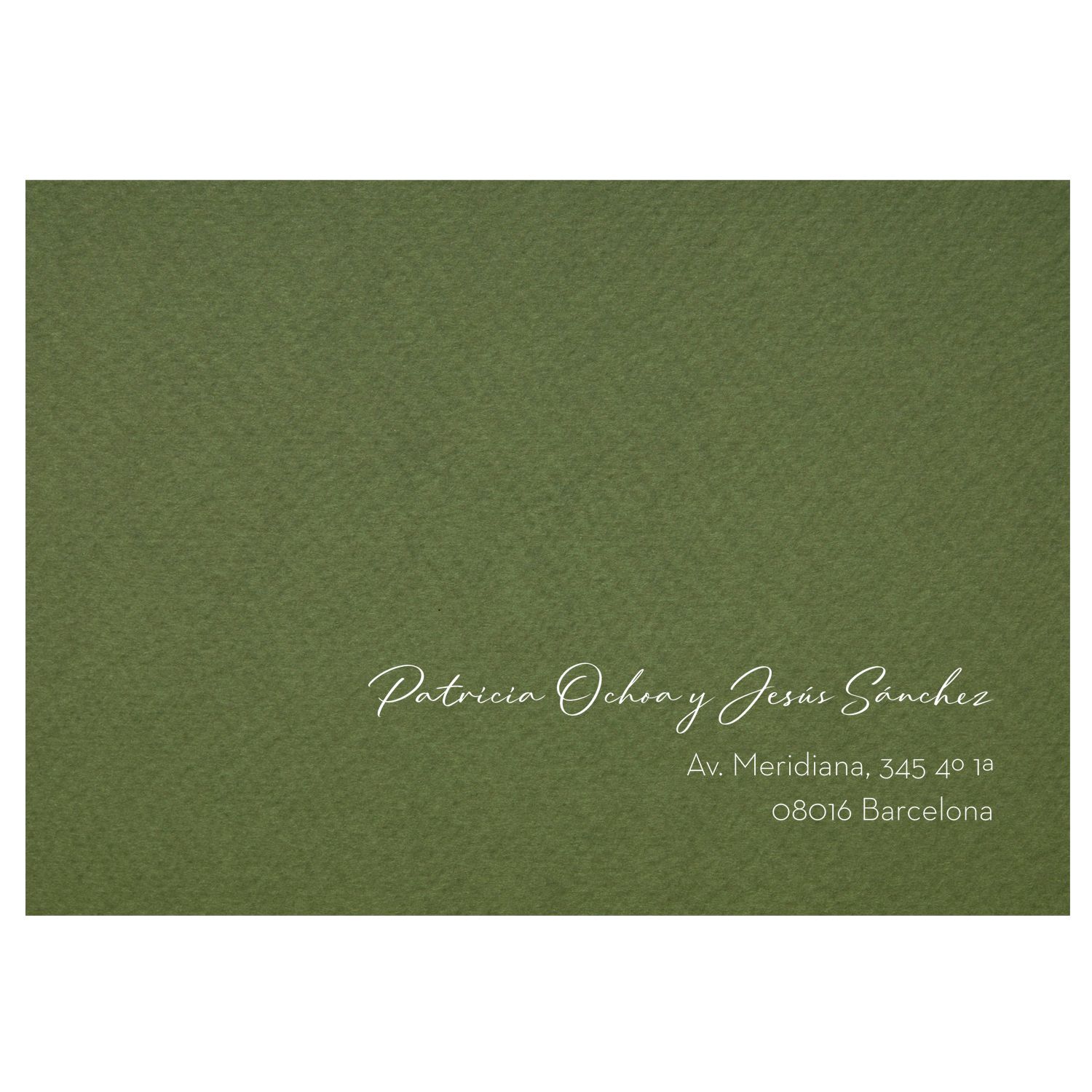 Impresión de nombres - Tipografía 5