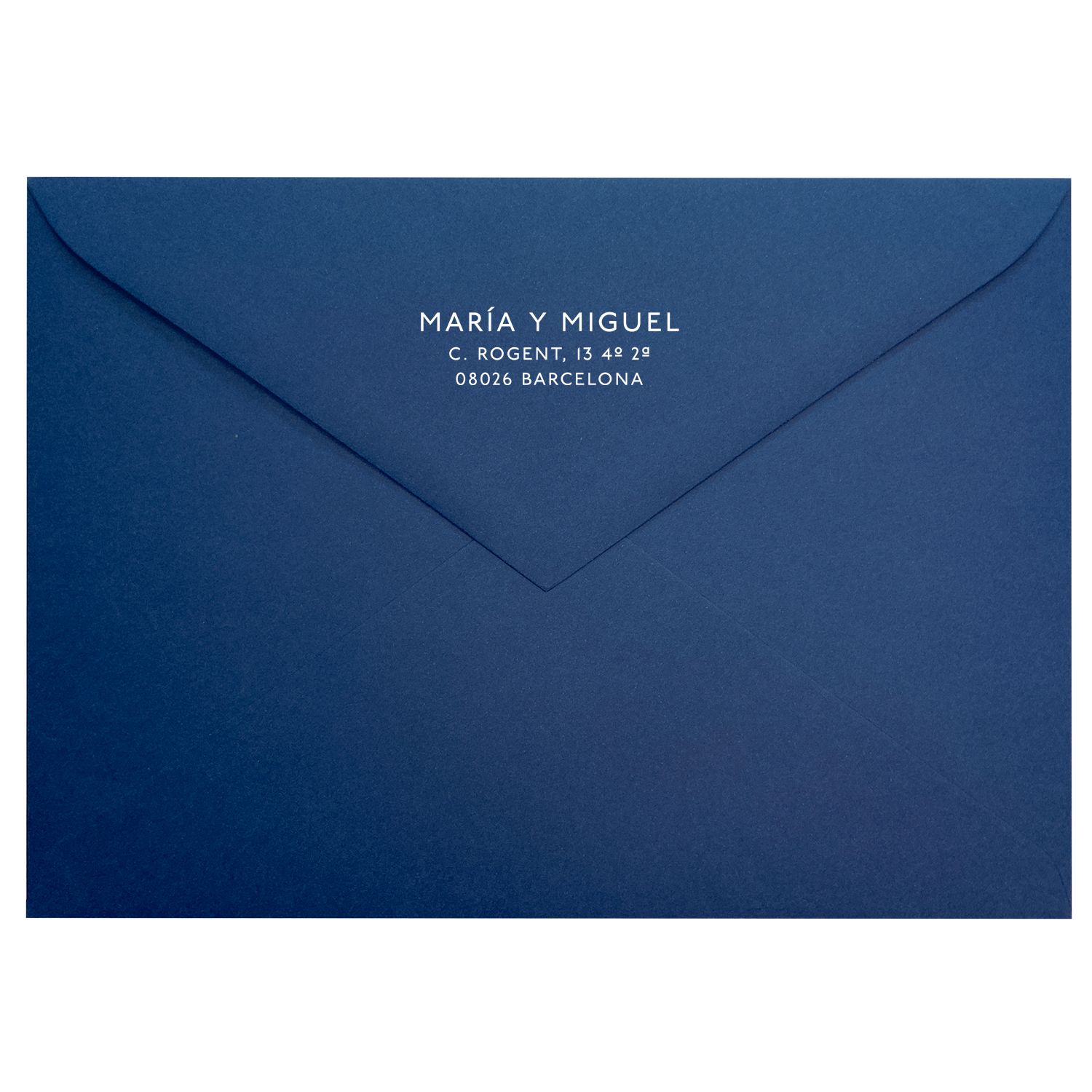 Impresión de sobres - Remite Solapa 2