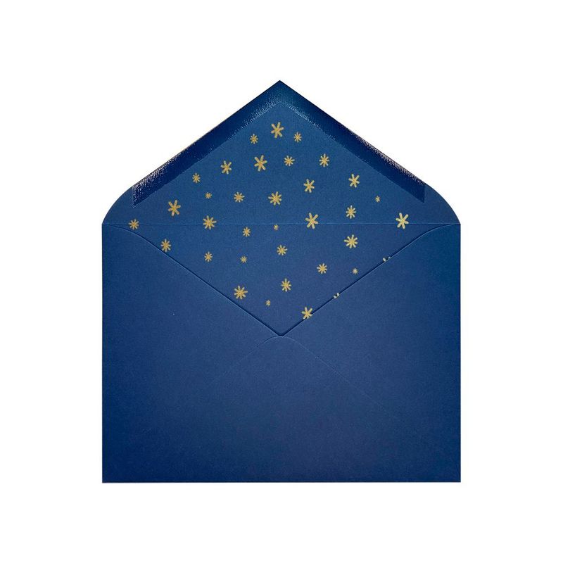 Sobres Azul Marino - Navidad Estrellada