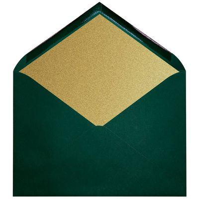 Sobres forrados dorado C5