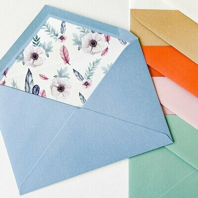 Sobres Forrados Estampados