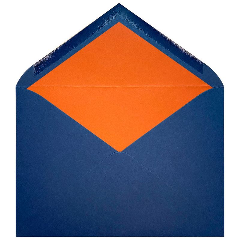 Sobres forrados lisos C5 | Basic Colors Azul Marino