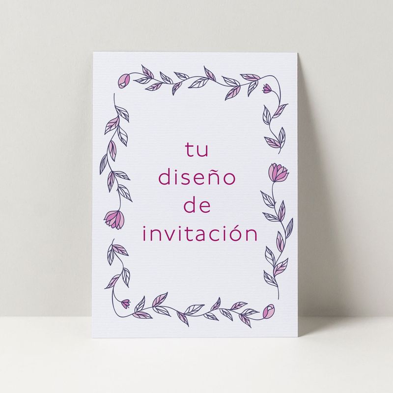 Invitación A5 con Sobre