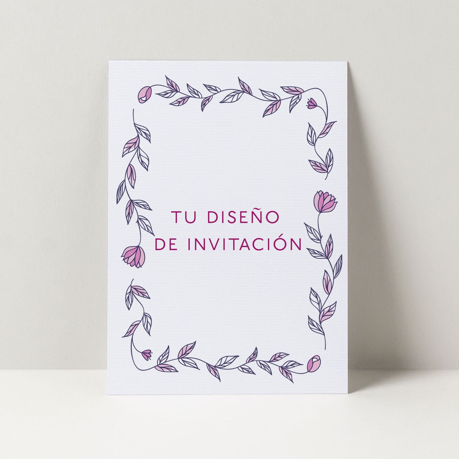 Invitación A5 con Sobre