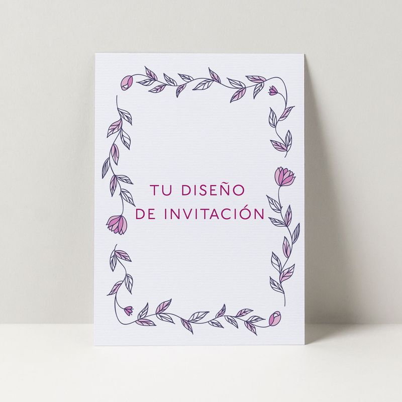 Invitación A5 con Sobre