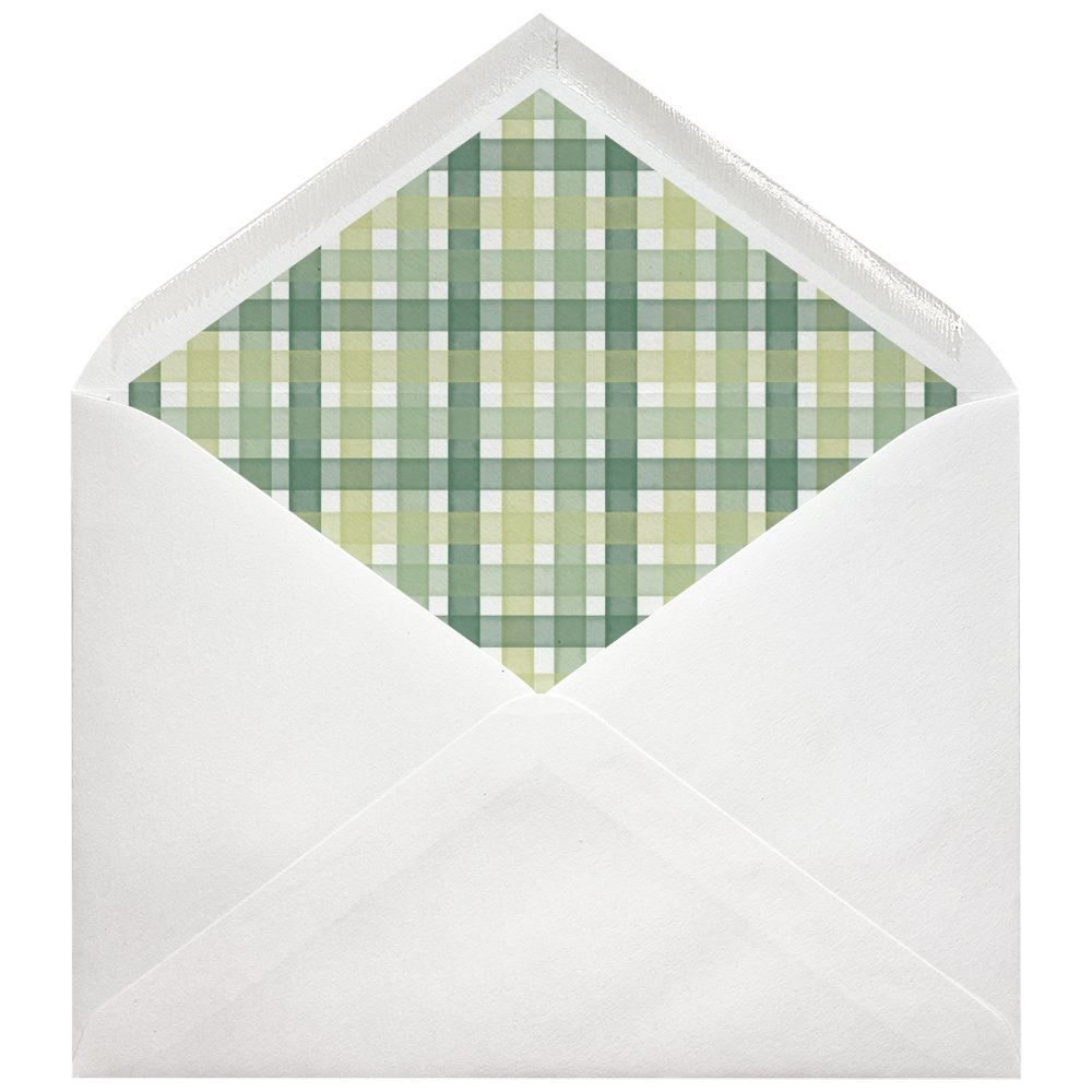 Sobres forrados estampados C5 | Vichy Botánica