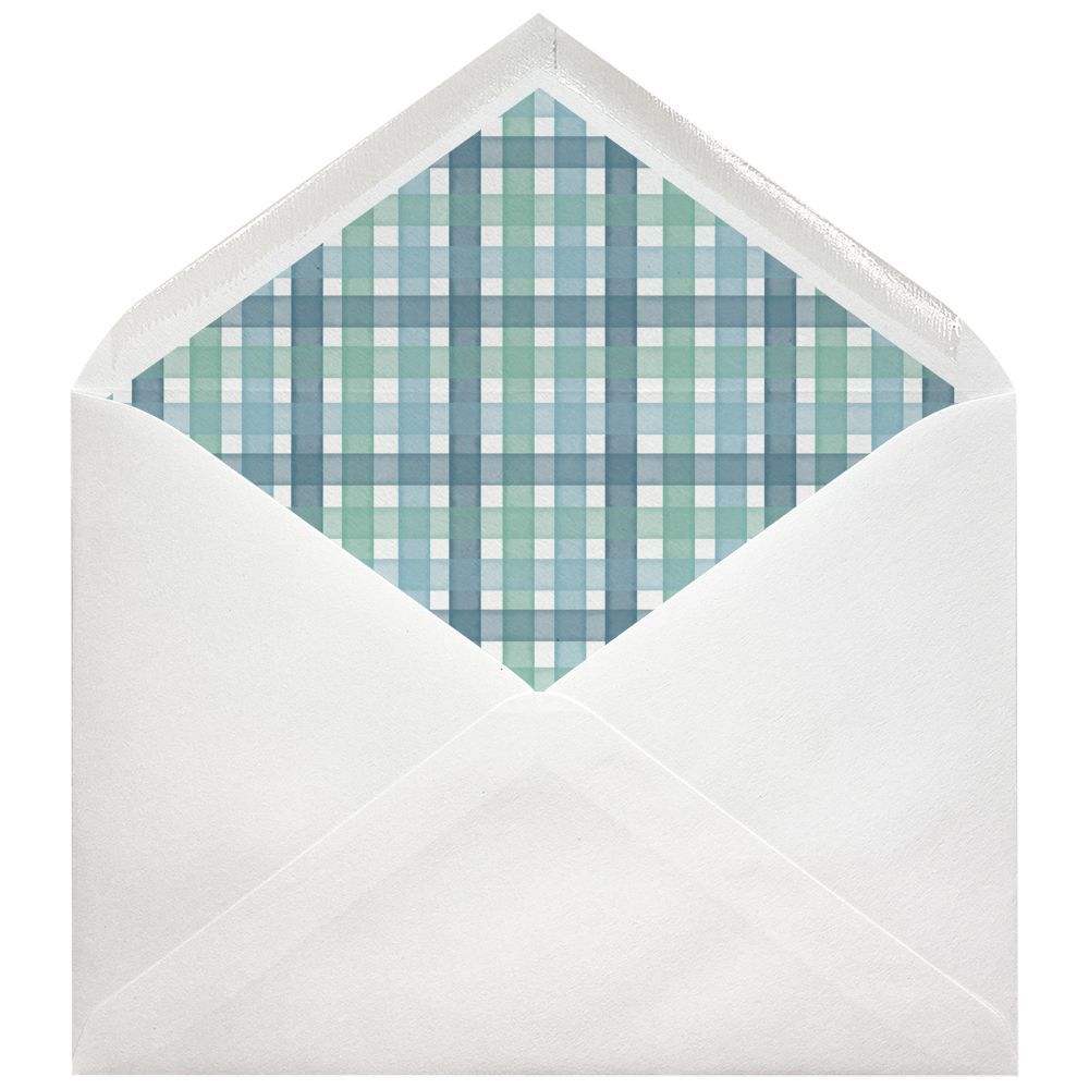 Sobres forrados estampados C5 | Vichy Marea