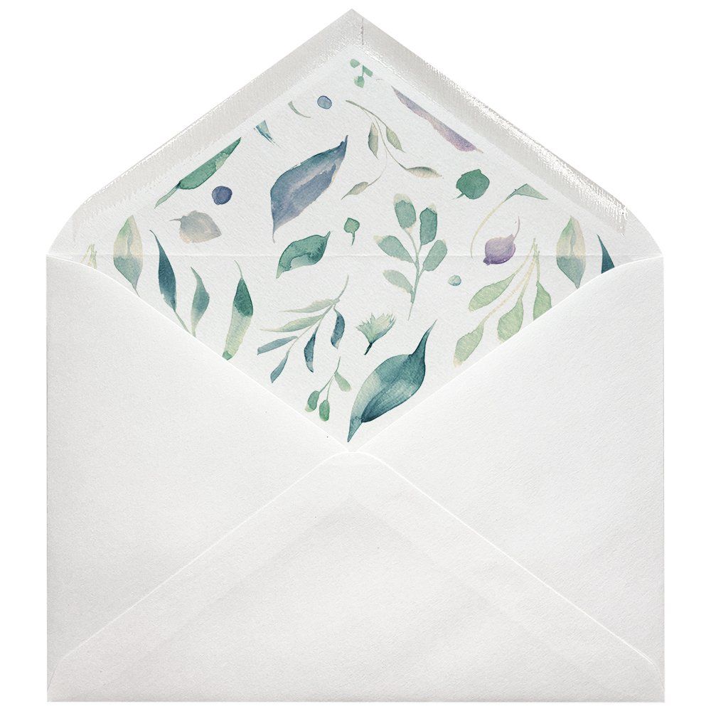 Sobres forrados estampados C5 | Leaves Sobres forrados estampados C5 | Leaves