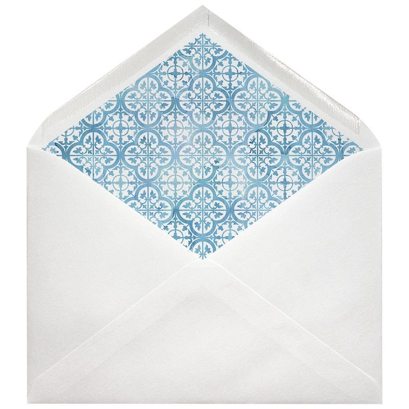 Sobres forrados estampados C5 | Tiles