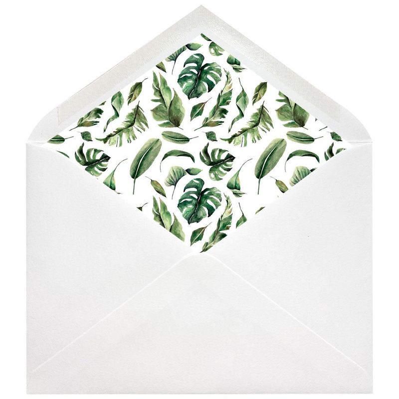 Sobres forrados estampados C5 | Tropical
