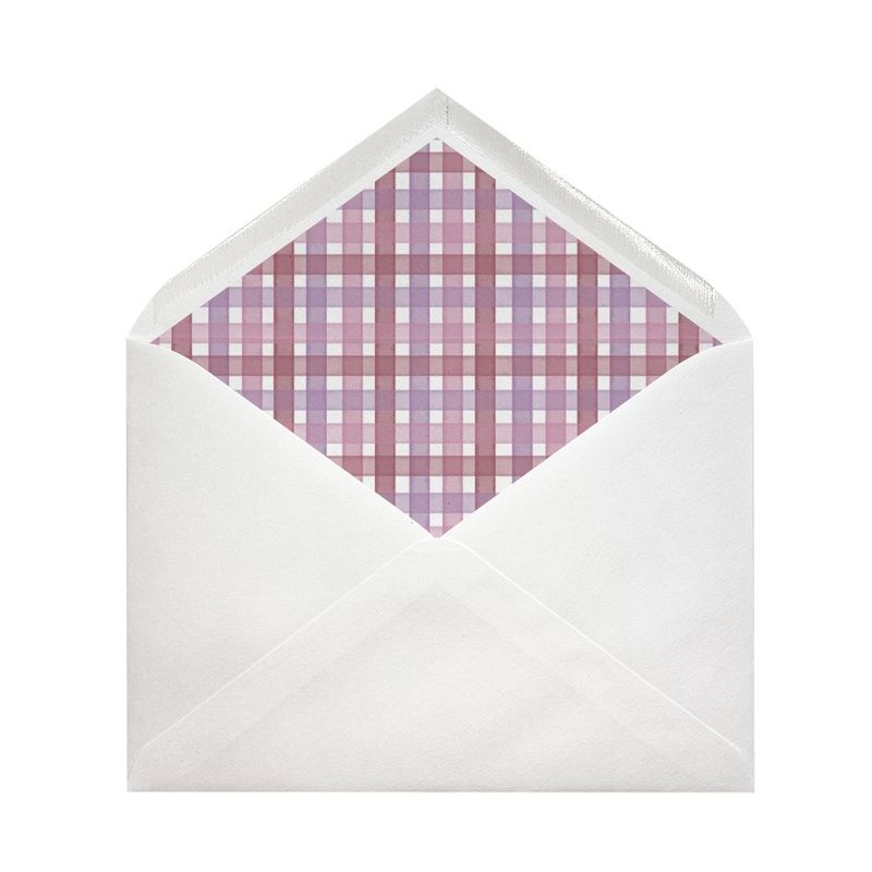 Sobres forrados estampados Ministro | Vichy Provenza Sobres forrados estampados Ministro | Vichy Provenza