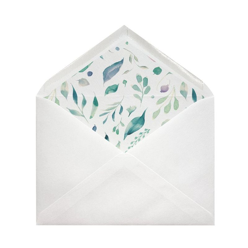 Sobres forrados estampados Ministro | Leaves Sobres forrados estampados Ministro | Leaves