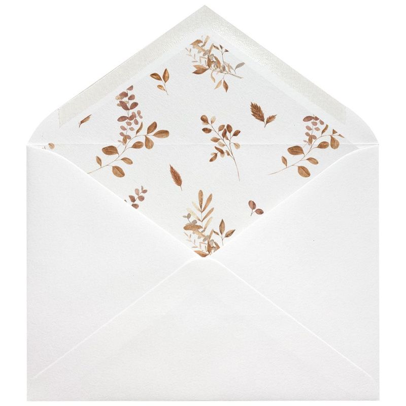 Sobres forrados estampados C5 | Otoño