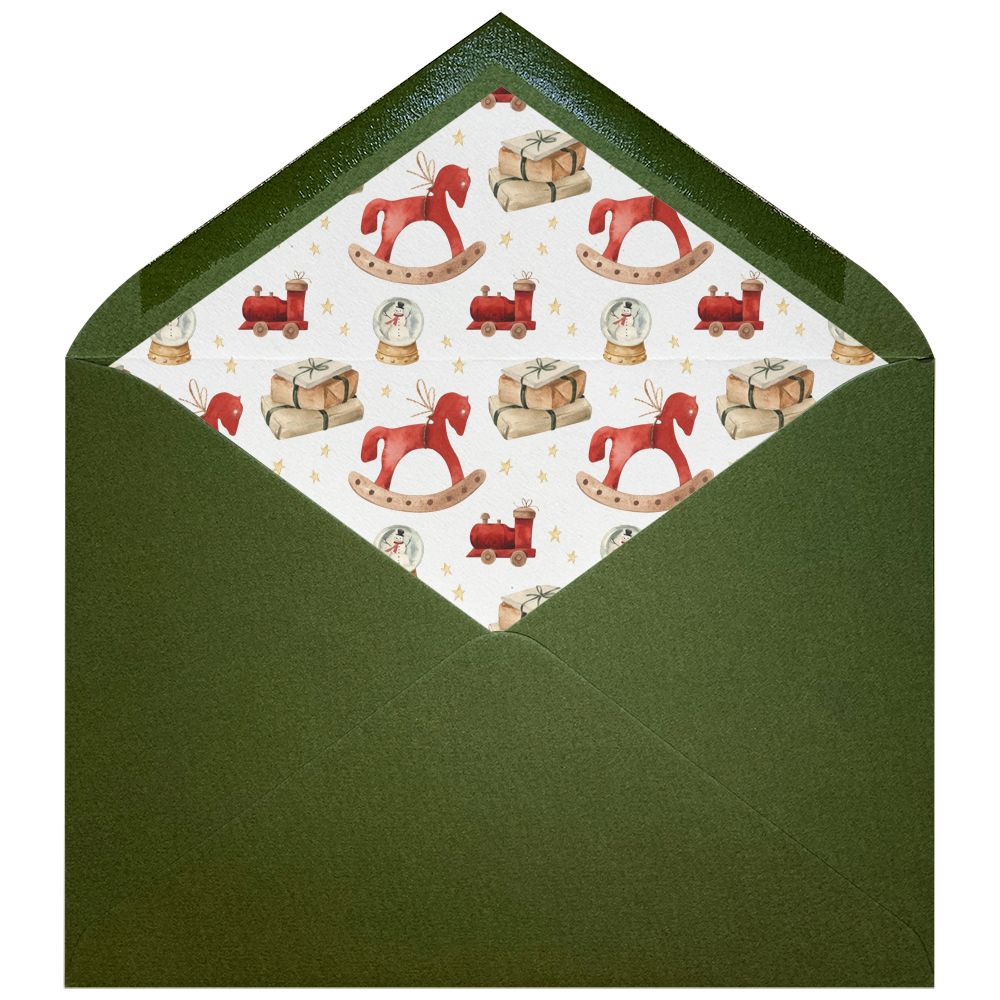 Sobres forrados estampados C5 | Cuento de Navidad