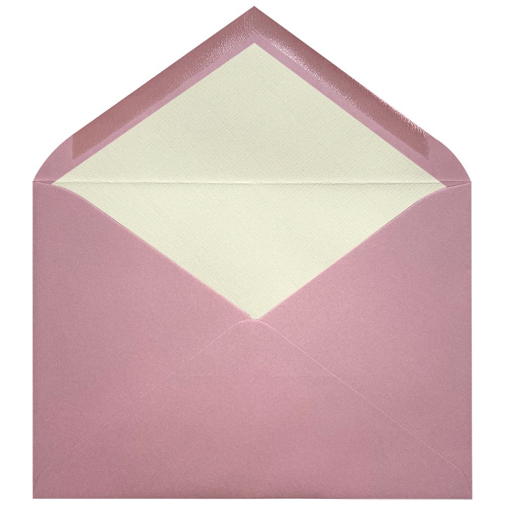 Sobres forrados lisos C5 | Basic Colors Old Rose