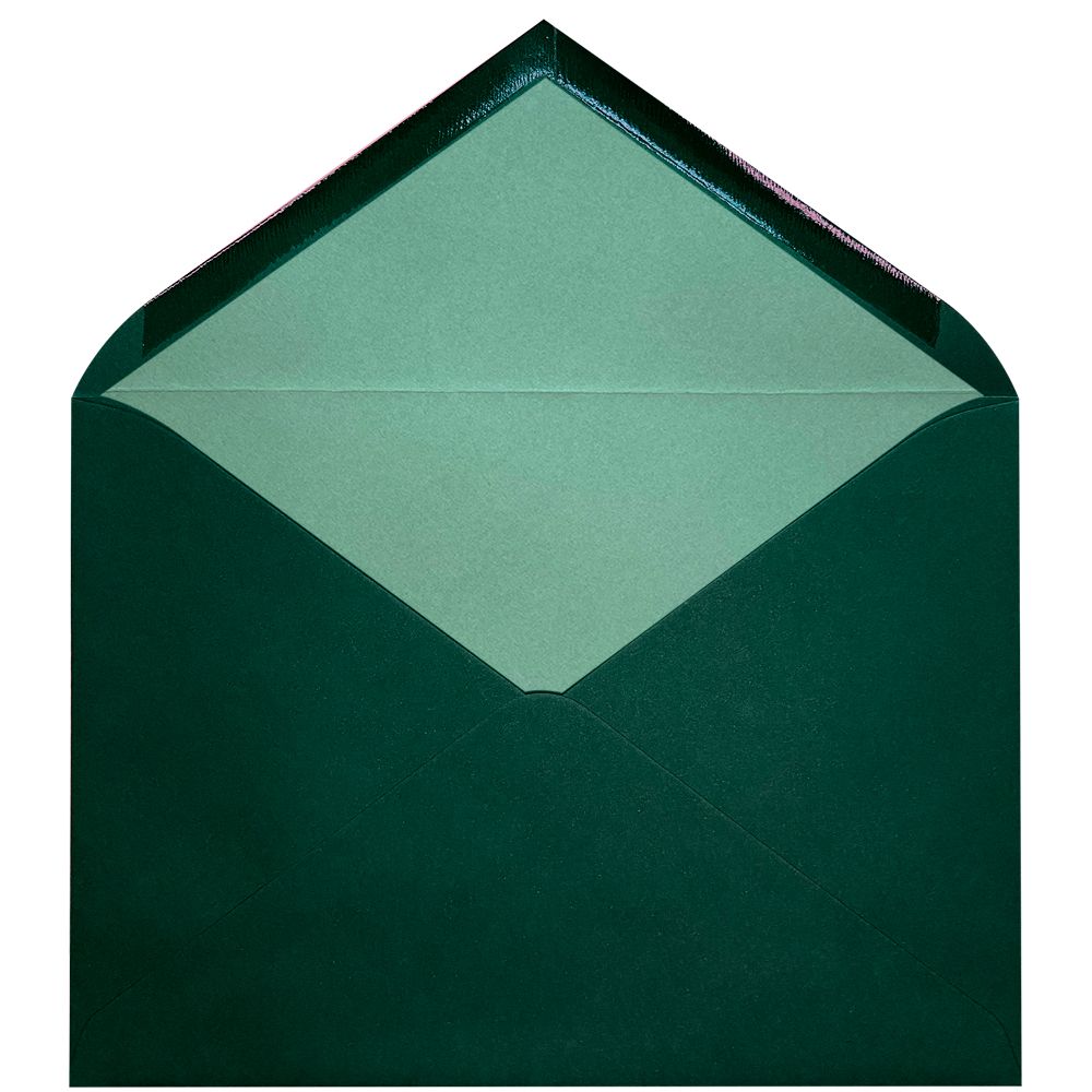 Sobres forrados lisos C5 | Basic Colors Verde Bosque