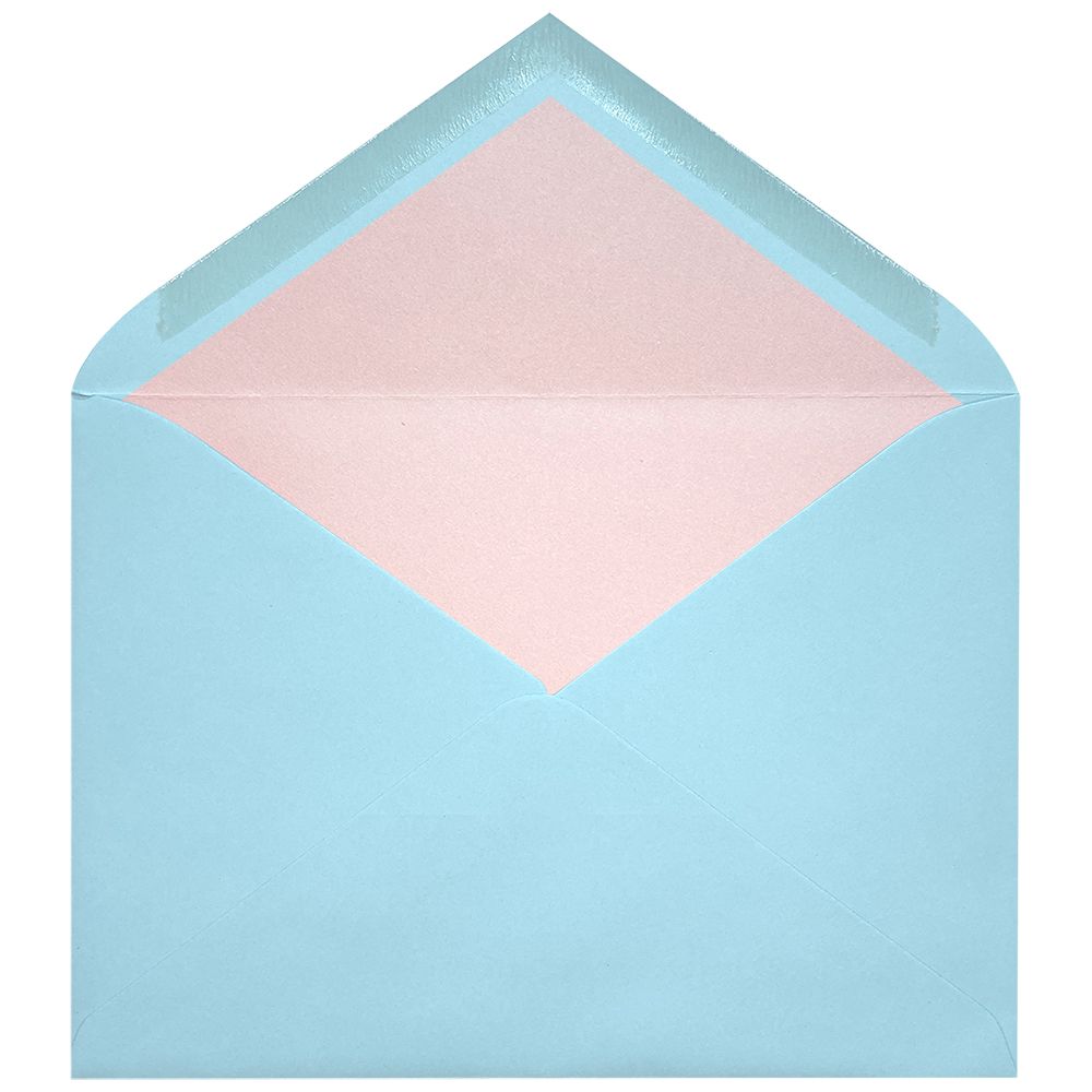 Sobres forrados lisos C5 | Basic Colors Azul Celeste